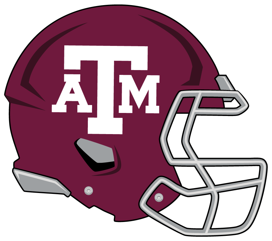 Texas A M Aggies 2012-2016 Helmet Logo v2 DIY iron on transfer (heat transfer)